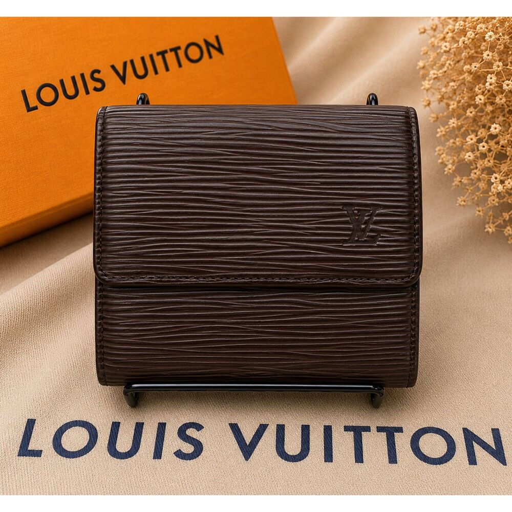 LOUIS VUITTON Epi Portefeiulle Elise Leather Wallet SP0013 Digital COA Included